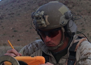 Marines with V1/4 conduct defensive operations during MDMX for SLTE 2-24