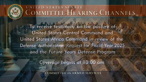 U.S. Africa Command Testimony to Senate Armed Services Committee