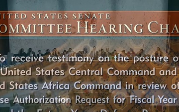 U.S. Africa Command Testimony to Senate Armed Services Committee