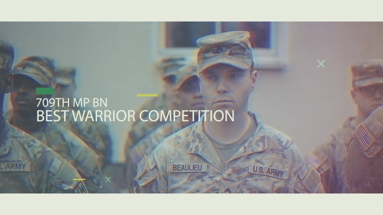 DVIDS - Video - 709th MP Bn Best Warrior Competition 2024