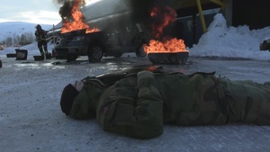 Mass Casualty Exercise in Tromsø Norway during Nordic Response 24