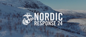 U.S. Marines work with NATO allies during explosive ordnance disposal range in Norway