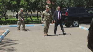 BROLL: SETAF-AF Deputy Commanding General visits Kenya during JA24