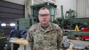 Fort McCoy RTS-Maintenance 91L student discusses training at Fort McCoy, Part I
