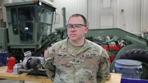 Fort McCoy RTS-Maintenance 91L student discusses training at Fort McCoy, Part II