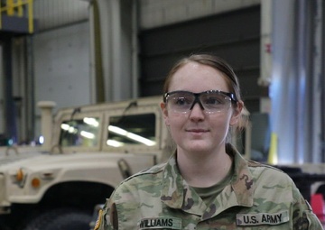 Fort McCoy RTS-Maintenance 91B student discusses training at Fort McCoy, Part I