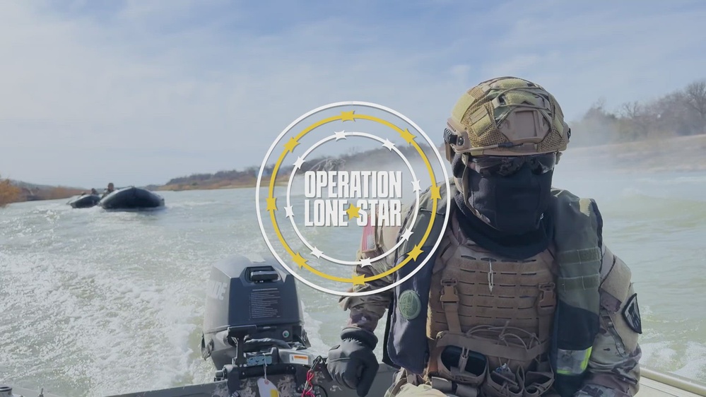DVIDS - Video - Texas National Guard Boat Operators Deter Illegal Immigration at Shelby Park, Texas