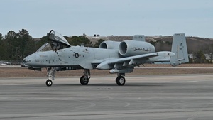 Agile Rage 2024 Michigan Air Guard A-10C Thunderbolt II Hot Gas and Take Off