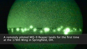 Advanced Wrath MQ-9 Landing News Video