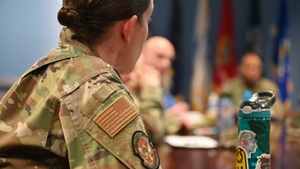 Fourth Air Force command team visits Grissom