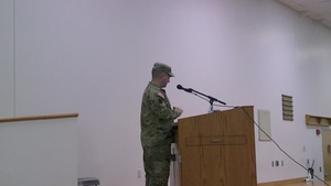 Full ceremony: 28th ID CoR and CoC