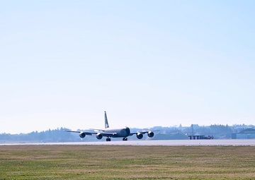 KC-135 Takeoff and Landing during Nordic Response, Norway