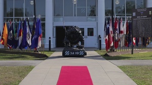 President of Poland Visits Home of Dogface Soldiers