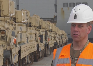 3rd Armored Brigade Combat Team, 4th Infantry Division Deployment – Port of Alexandroupolis