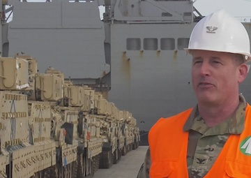 3rd Armored Brigade Combat Team, 4th Infantry Division Deployment – Port of Alexandroupolis