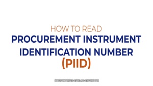 Procurement Instrument Identification Number (open caption)