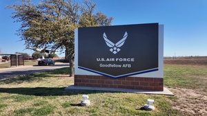 Goodfellow AFB Front Gate B Roll Mar 2024