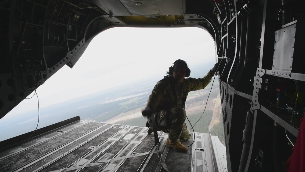 DVIDS - Video - 1-91 CAV, 173rd AB Chinook jump
