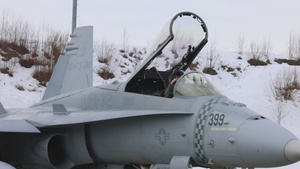 U.S. Marines with 2nd Marine Aircraft Wing conduct distributed aviation operations in Finland during Exercise Nordic Response 24 (B-Roll)
