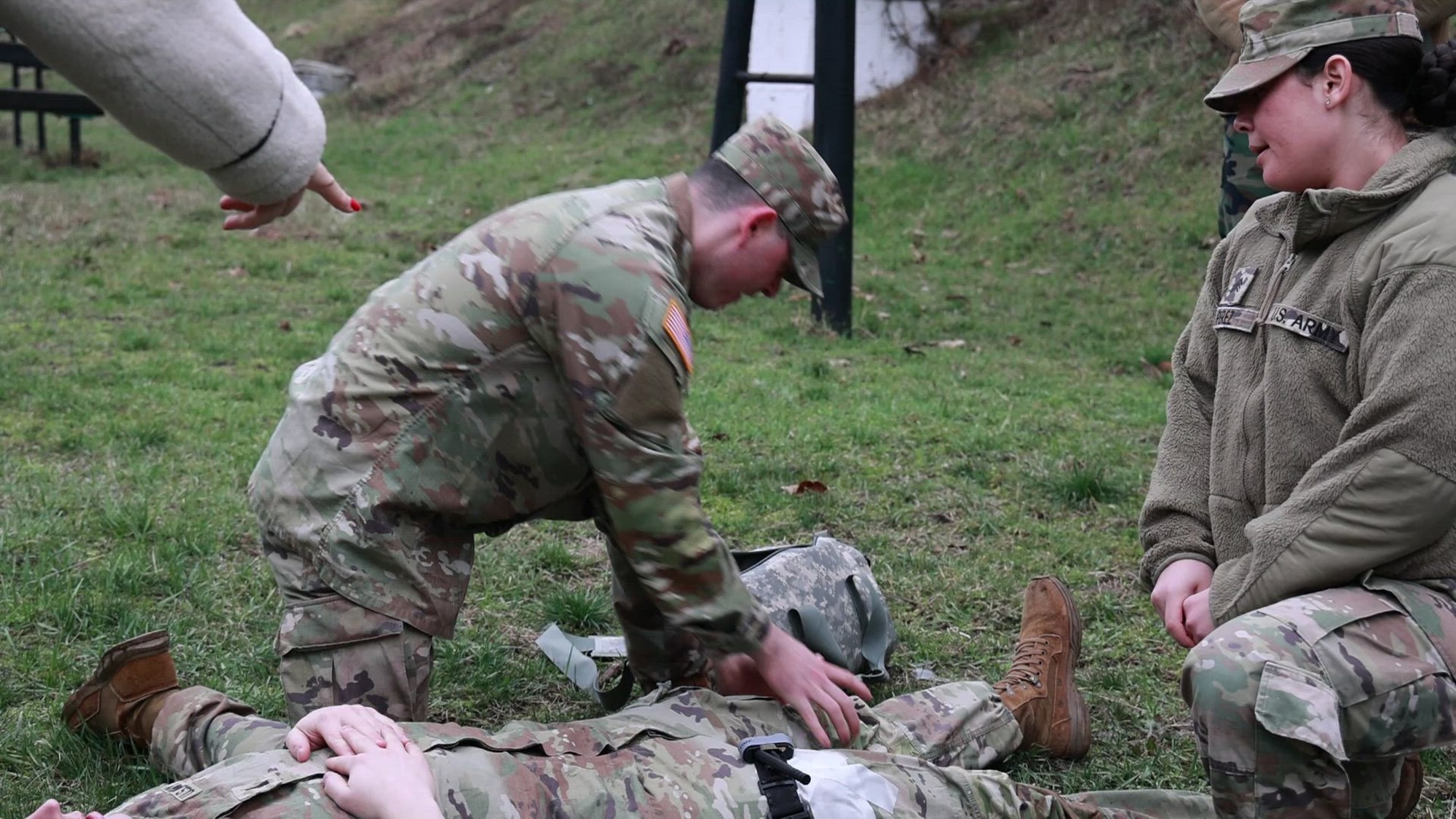 During the month of February, Soldiers from 30th Medical Brigade were tasked with traveling through Moldova, conducting tactical combat casualty care (TCCC or TC3) training with Moldovan medics. TCCC is the military guideline for trauma life support in prehospital combat medicine, designed to reduce preventable deaths while maintaining operation success. (U.S. Army video by Spc. Samuel Signor)