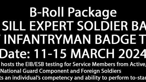 DVIDS - Video - ESB & EIB Badge Testing 2024