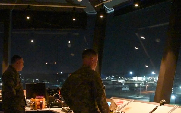 178th MQ-9 landing and taxi B-roll