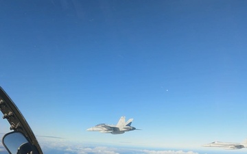 U.S. Marine Corps F/A-18 Hornet pilots conduct routine flight operations during Exercise Nordic Response 24 (B-Roll)
