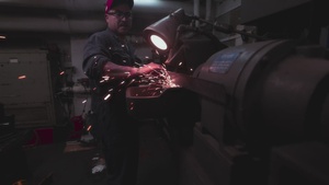 Inside Look at Machinery Repairman aboard USS Bataan