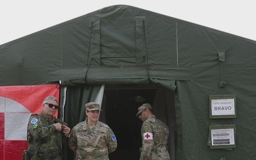 Medical Support Unit - Europe Participates in Allied Spirit B-Roll