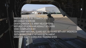 FS24, ROK-US combined forces air assault training exercise