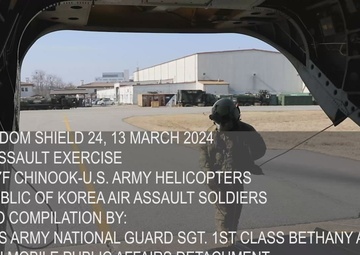 FS24, ROK-US combined forces air assault training exercise