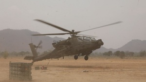 Forward arming and refueling point proves crucial during aerial gunnery