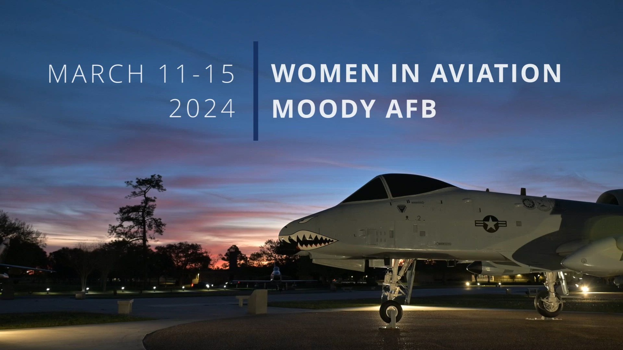 Women in Aviation week on Moody Air Force Base, Ga.