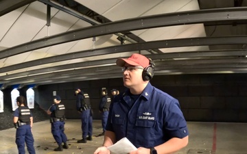 Coast Guard Sector St. Petersburg conducts gun range training