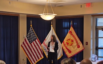 Guest speaker gives presentation for 2024 Women's History Month observance at Fort McCoy