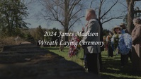 U.S. Marines lay Presidential Wreathe for James Madison at Montpelier
