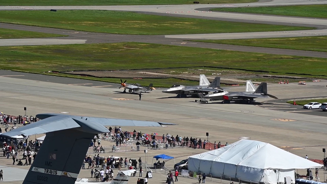 DVIDS - Video - Travis AFB hosts Wings Over Solano air show open house