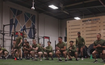 The Expeditionary Communications Course conducts a cognitive strength and conditioning test