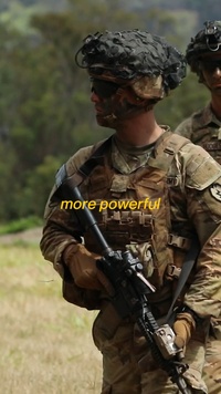 The Strength of a U.S. Army Soldier - Reel with 25th ID Logo