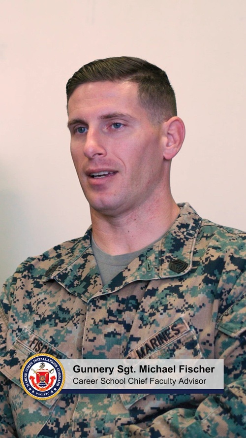 Reel: Gunnery Sgt. Michael Fischer explains the importance of SNCOA Faculty Advisors