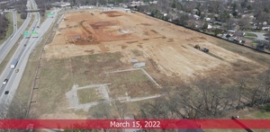LOUVAMC Southwest Side Time Lapse as of March 20, 2024