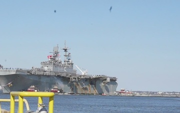 USS Bataan (LHD 5) Returns to Homeport