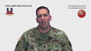 Command Sgt. Maj. Giancarlo Macri - Growth of the ADA Branch Part 4
