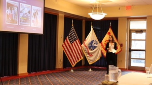 Guest speaker gives presentation for 2024 Women's History Month observance at Fort McCoy, Part II