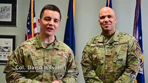 673d ABW command team raise awareness for AFAF fund campaign
