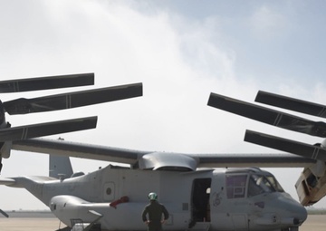 B-Roll: VMM-165 (Rein.) Resumes MV-22B Flight Operations