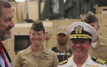 B-Roll: USS Somerset Hosts Reception During Tiger TRIUMPH 24