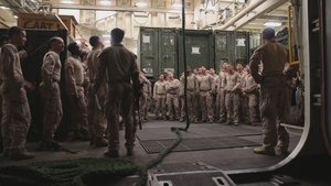 B-Roll: BLT 1/5 Conducts Fast-Rope Rehearsal Aboard USS Somerset