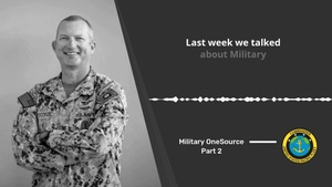 Fridays with Fleet: Military OneSource (Part 2)