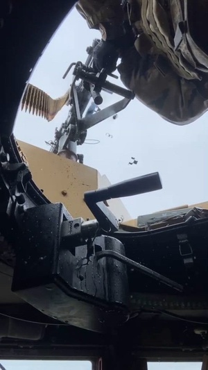 B-Roll: Mounted weapons